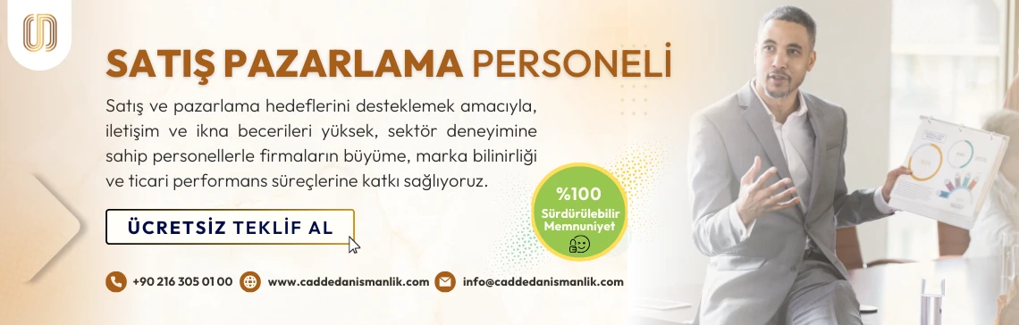 Satış Pazarlama Personeli