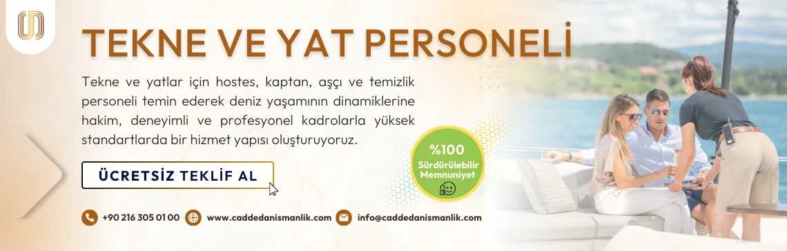 Tekne ve Yat Personeli