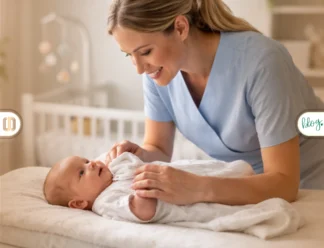 yenidoğan bebek bakıcısı