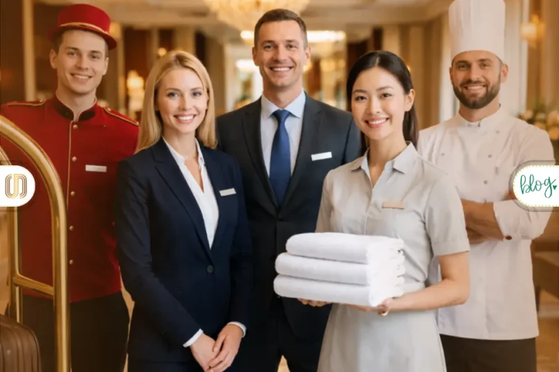 yurtdışından otel personeli